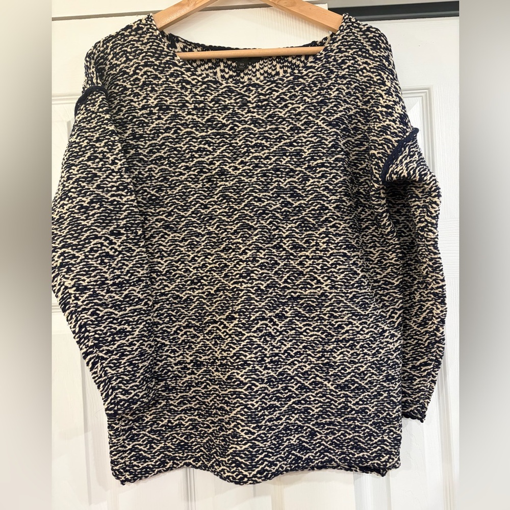 J Crew Relaxed Wide Neck Sweater